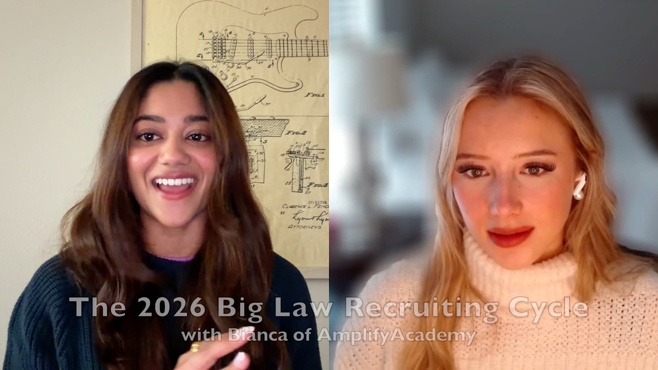 Big Law Recruiting: A Conversation with 1L Bianca on the 2026 Cycle
