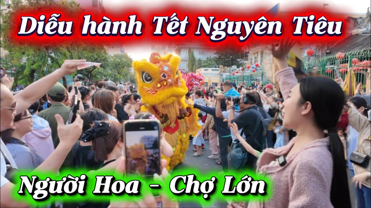 Diễu hành Tết Nguyên Tiêu - Người Hoa - Chợ Lớn 