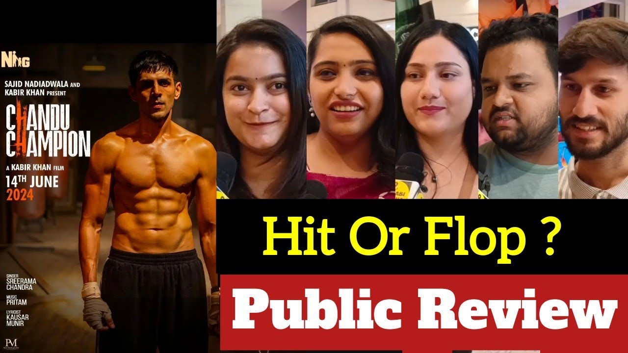 Chandu Champion Movie Review | Chandu Champion Public Review | Chandu Champion Public Reaction