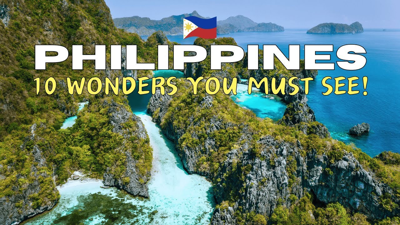Explore the Wonders of the Philippines in 4k | Top 10 Travel Destinations