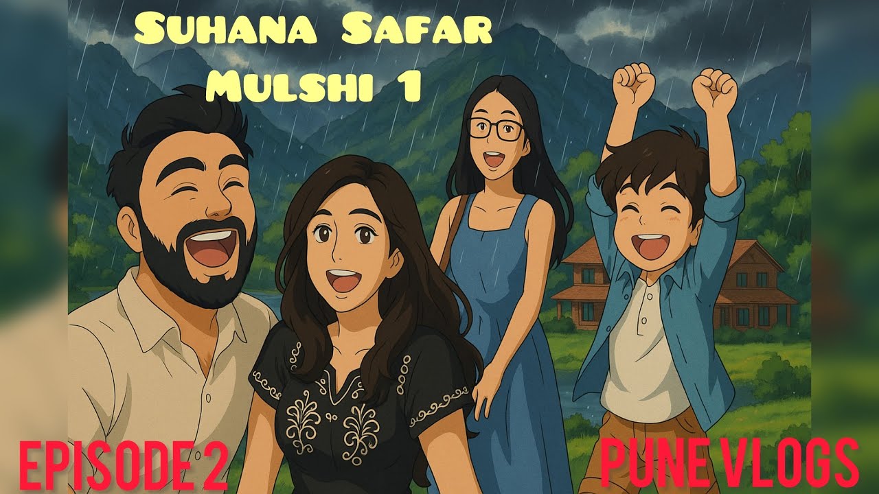 “Scenic Drive to Mulshi Lake 🚗 | Weekend Getaway in the Rain| Sonika ki Kahaani #episode2 #mulshi