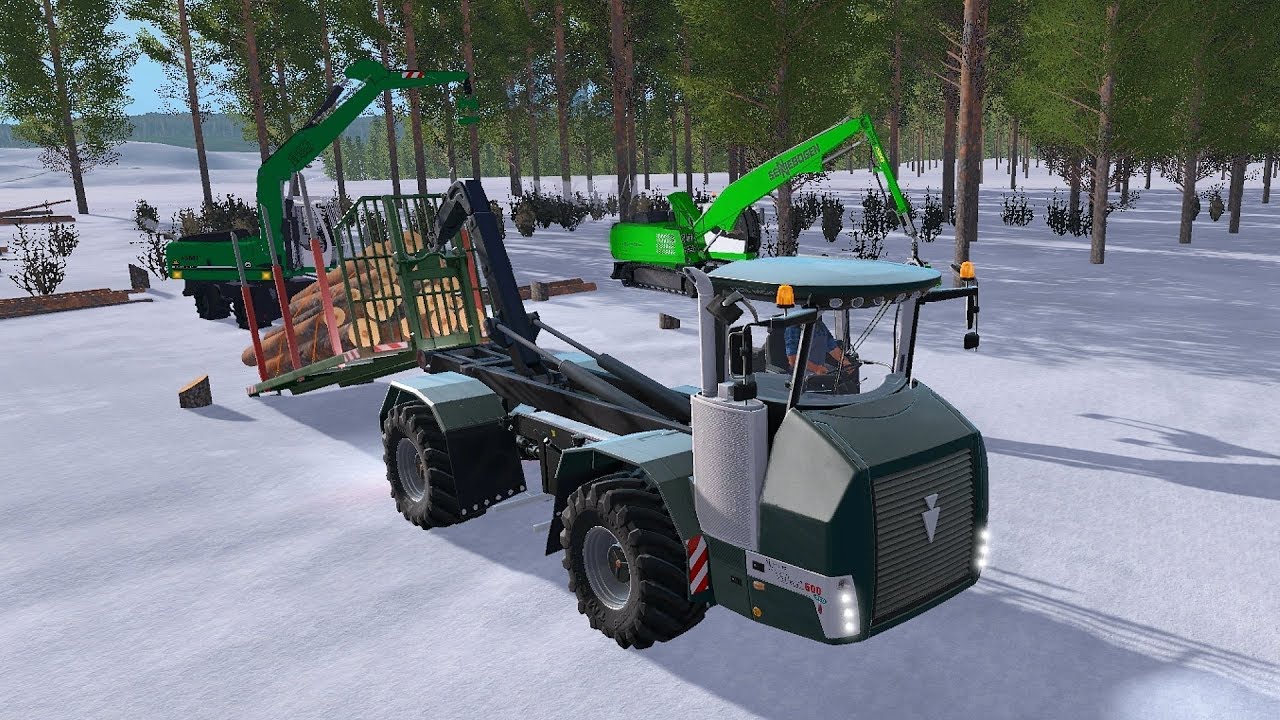 Farming Simulator 17 - Forestry and Farming on The Valley The Old Farm 004