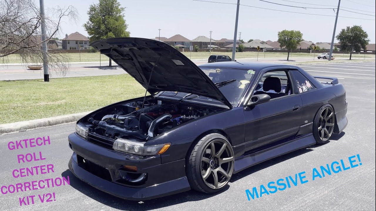 S13 Silvia gets GKTECH Roll Center Correction Kit v2! & more!