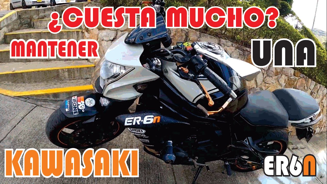 KAWASAKI ER6N ¿CUESTA MUCHO MANTENERLA? #borntoridecali