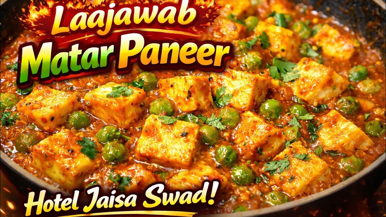 Laajawab Matar Paneer Ki Sabji | Aaj Ka Special Khana # Viral video # indian vlogs 