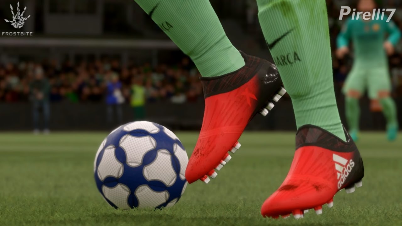 FIFA 17 New Boots: Luis Suarez Goals & Skills |X 16+ PURECHAOS Firm Ground| 60fps by Pirelli7
