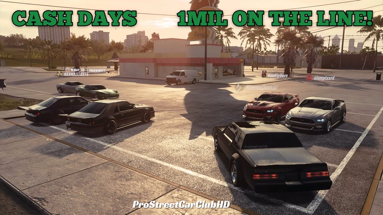 NFS Heat: Cash Days 2019| $1Mill Elimination Drags #PDC