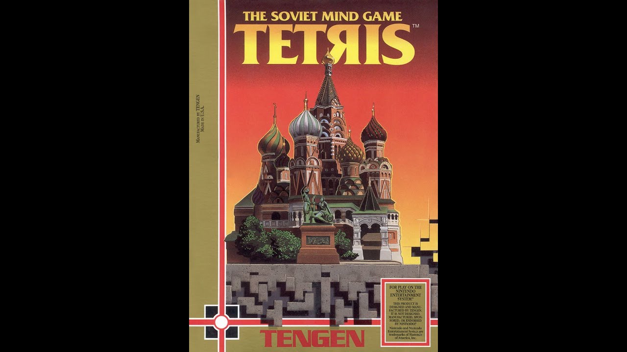 Kalinka, Tetris TENGEN SNES COVER - ELIAN GOMEZ - Made in SNES GSS