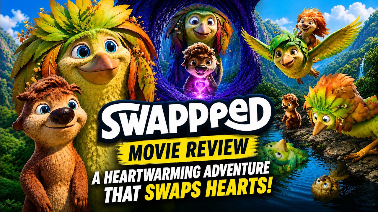 SWAPPED Review in Tamil 💥| OG Tamil dubbing is back 🔥| Must watch movie #animation #anime #animals 