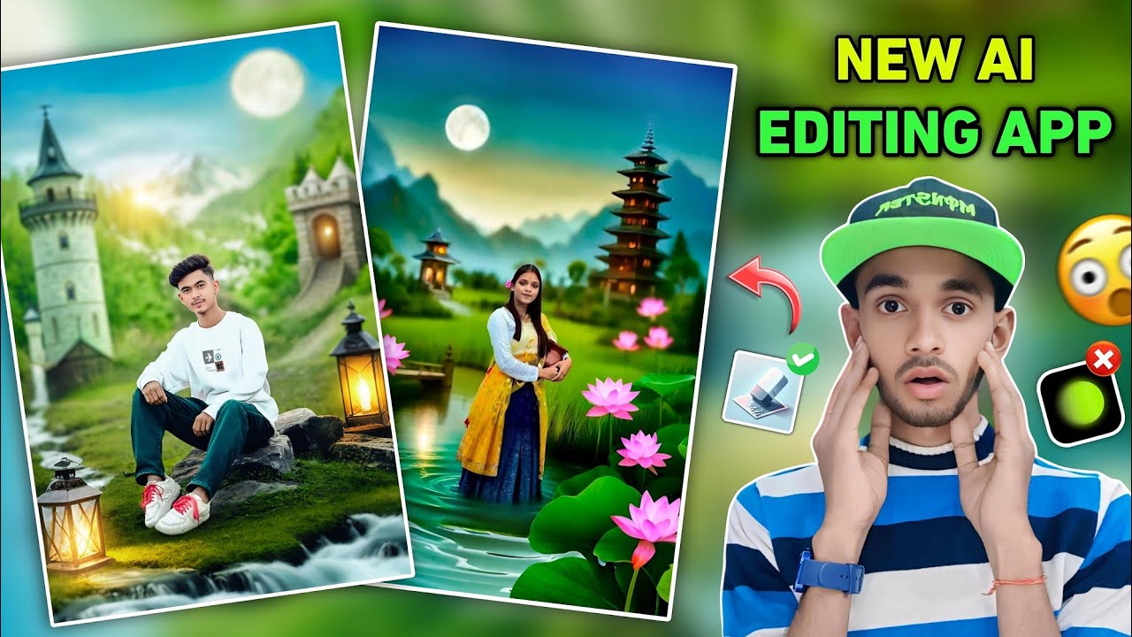 New ai best photo editing app 2025 | One click mein photo editing | Magic eraser app photo editing