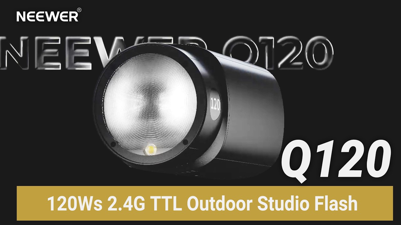 Introducing the NEEWER Q120 120Ws 2.4G TTL Outdoor Studio Flash