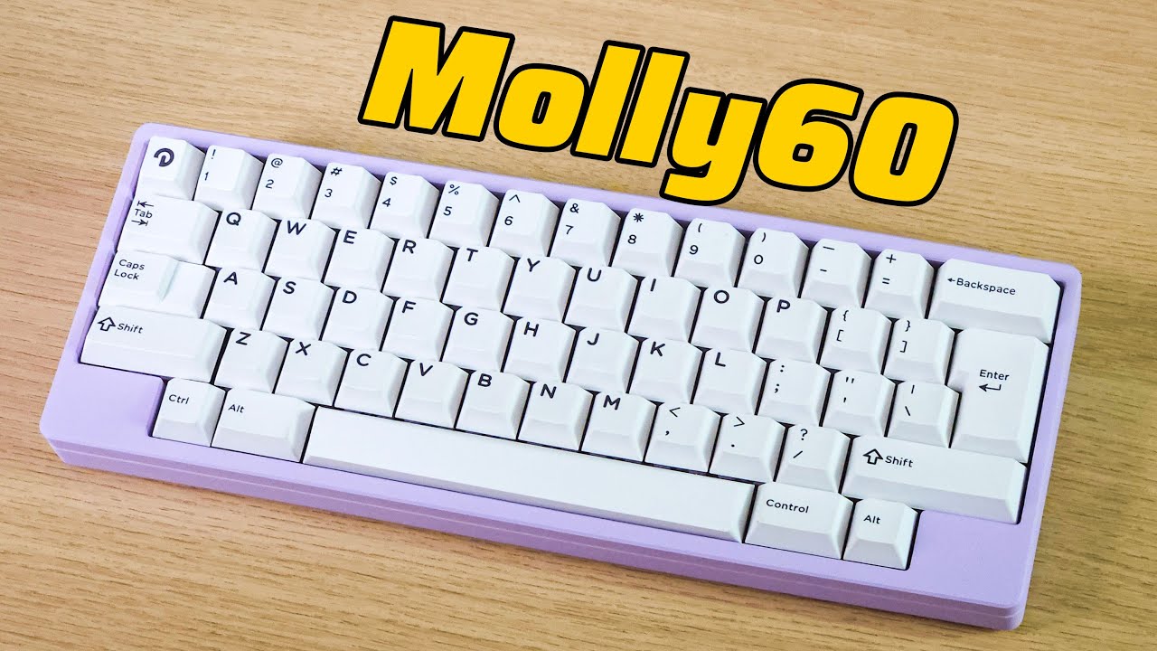 Đánh giá Molly60: 2,2 triệu, đa layout, tuỳ chọn HHKB/WK, nhiều màu sắc,...