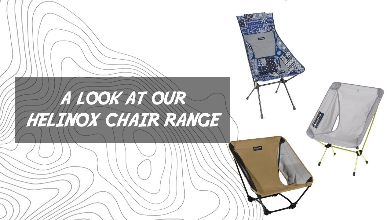 THE PERFECT CAMPING CHAIRS - HELINOX