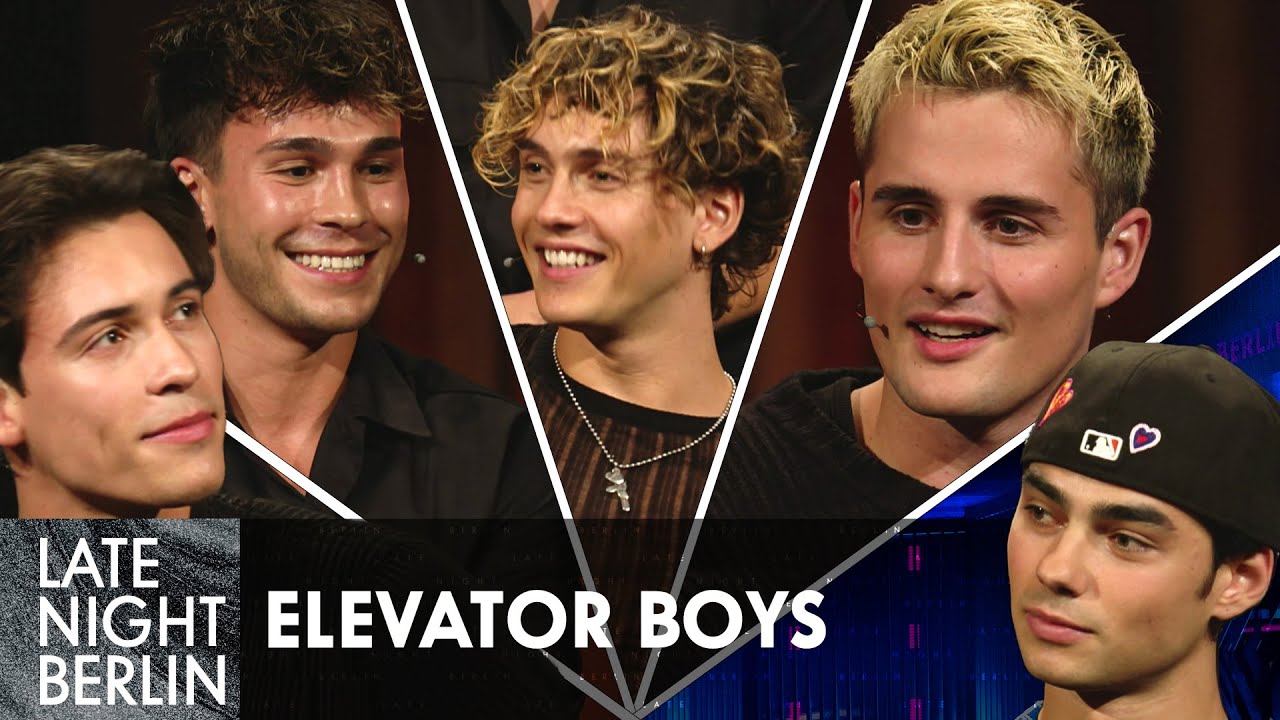 Wenn aus TikTok-Stars eine Boyband wird! (Elevator Boys) | Late Night Berlin