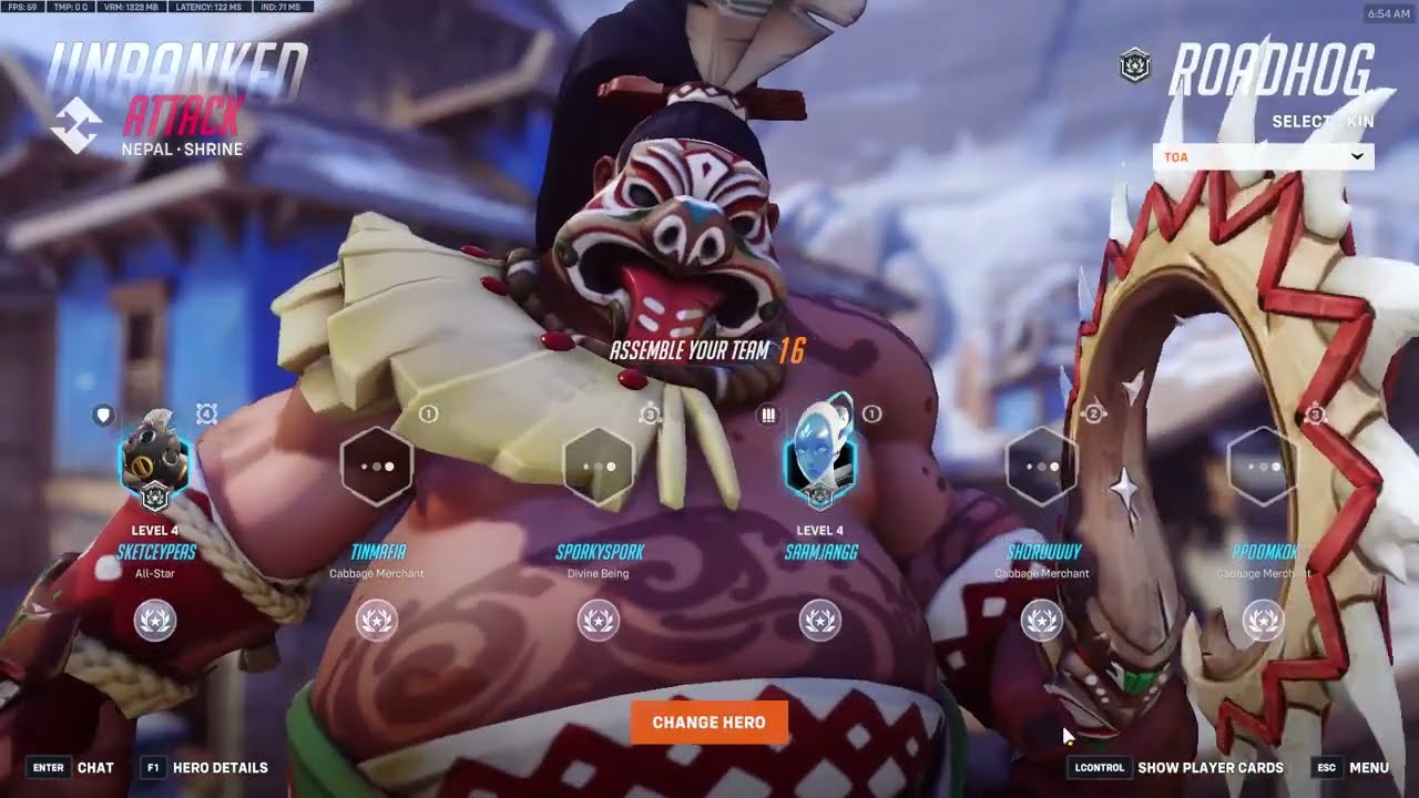 Overwatch 2 - Unranked 81* / PeaPiechy's