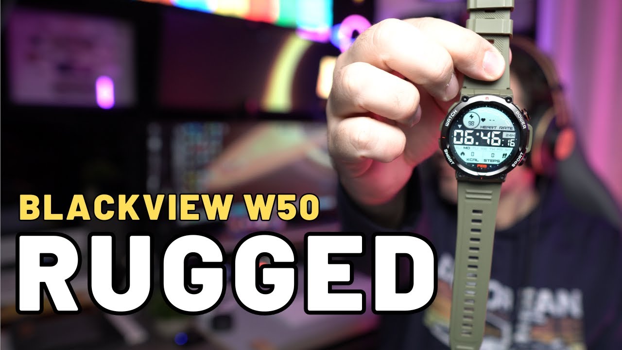 Lo SMARTWATCH RUGGED economico ma CHE HA TUTTO | Blackview W50