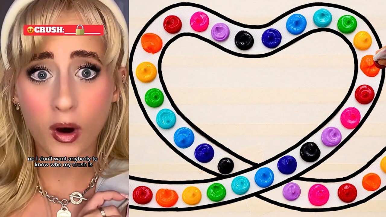 *1 Hour*🎨 Text To Speech 🎨 ASMR Satisfying Art || @Jezelle Catherine || POVs Tiktok Compilations