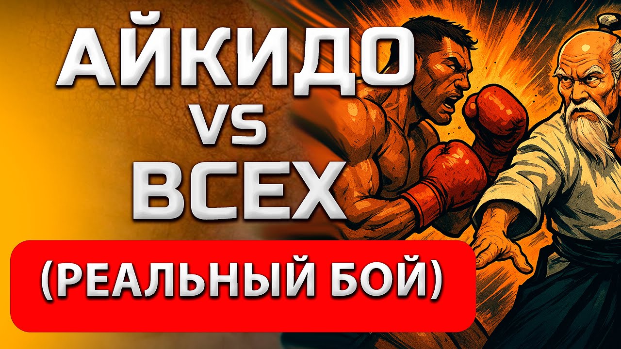 ⚡Почему АЙКИДО не работает в реальной драке?