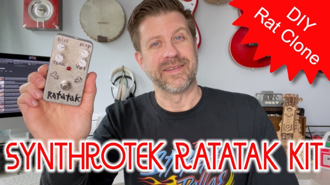 Zestaw DIY Synthrotek Ratatak (klon pedału ProCo Rat)