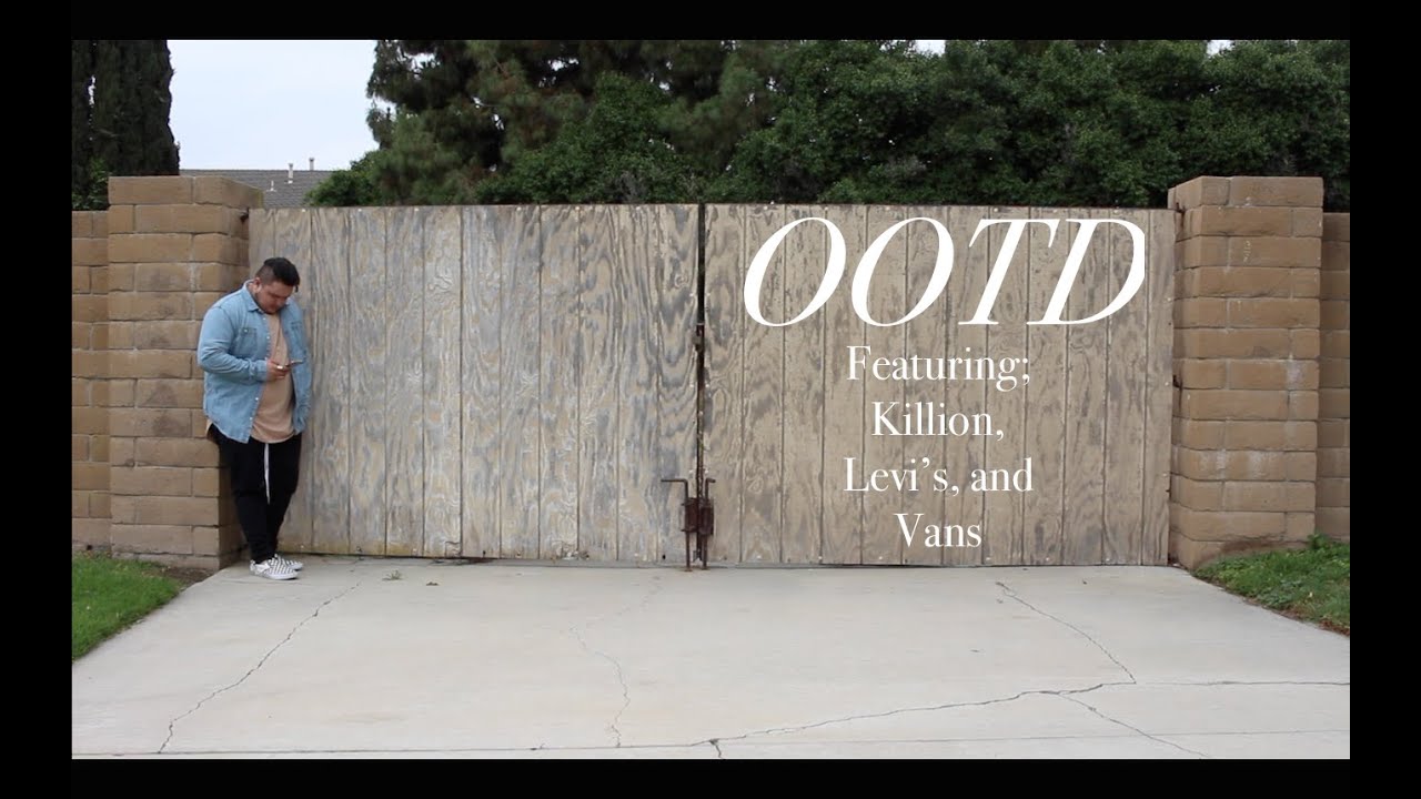 Outfit of the Day -  Fearturing; Killion, Levi's, and Vans