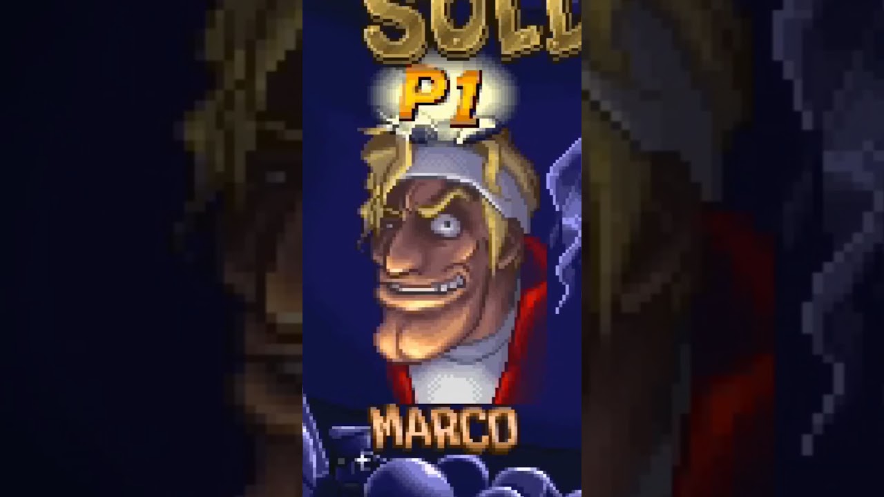 почему выбор персонажа в Metal Slug всегда выглядел странно