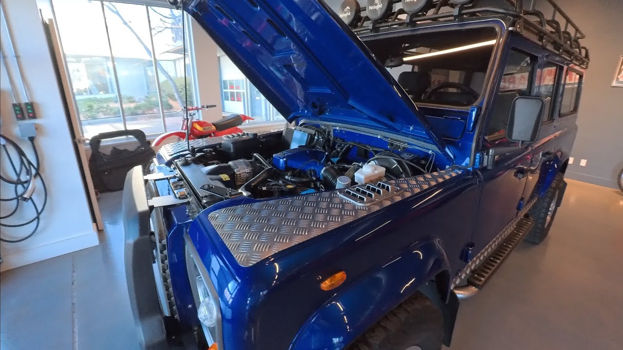BAT - 1988 Land Rover Defender 110 | Cold Start, Walk Around, Engine Bay