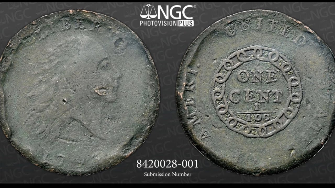 Результаты аукциона: 1793 S-1 Ameri. Цент на цепочке! Есть предположения? #нумизматика #коллекцио...