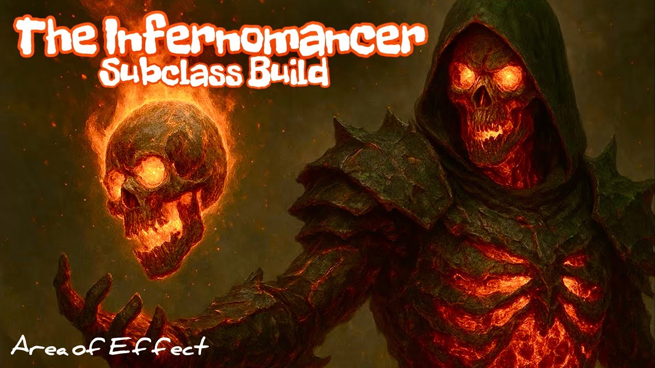 ESO - 🔥💀The Infernomancer💀🔥 - Fire Necro with Subclass - Area of Effect - Featuring @avidnecro 