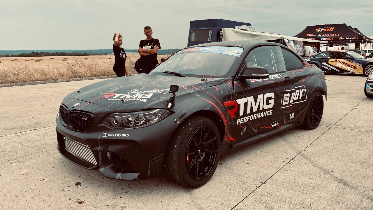 Gymkhana Panensk&yacute; T&yacute;nec Marco Zakouřil Test BMW M2 #KRSTDRFT drift lifestylevlog #349