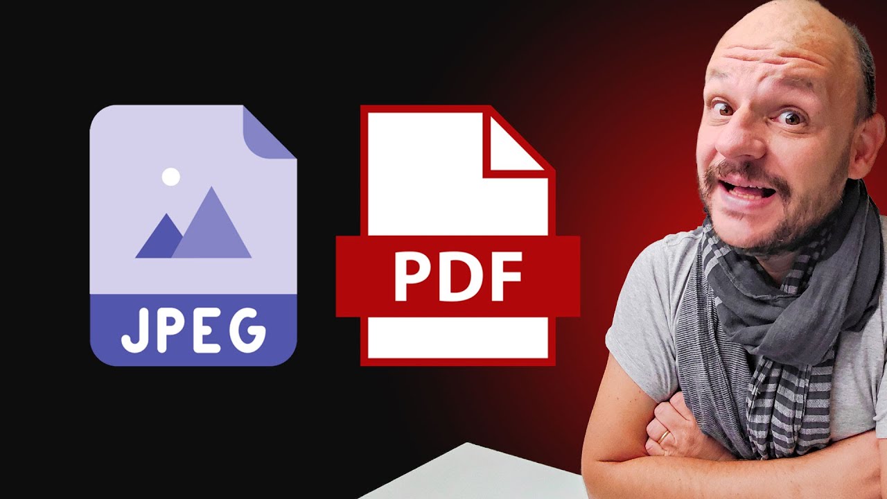 Converter fotos e imagens em PDF no celular e PC / JPEG em PDF