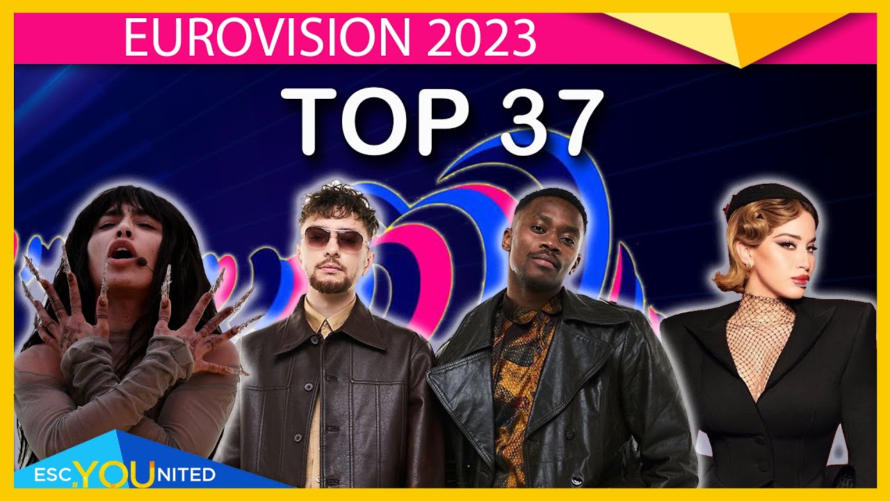 EUROVISION 2023: Top 37 of our Team and Readers