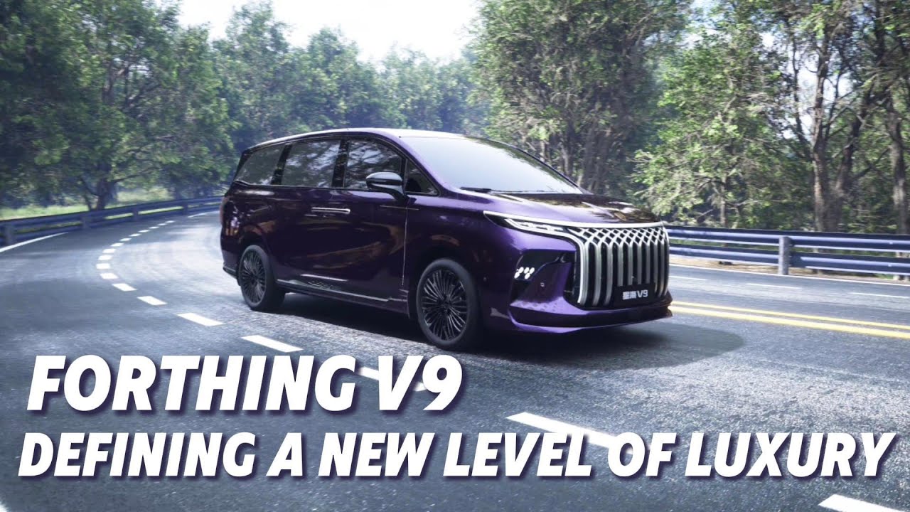 Experience Luxury Redefined: The Forthing V9 by Dongfeng Liuzhou Motor