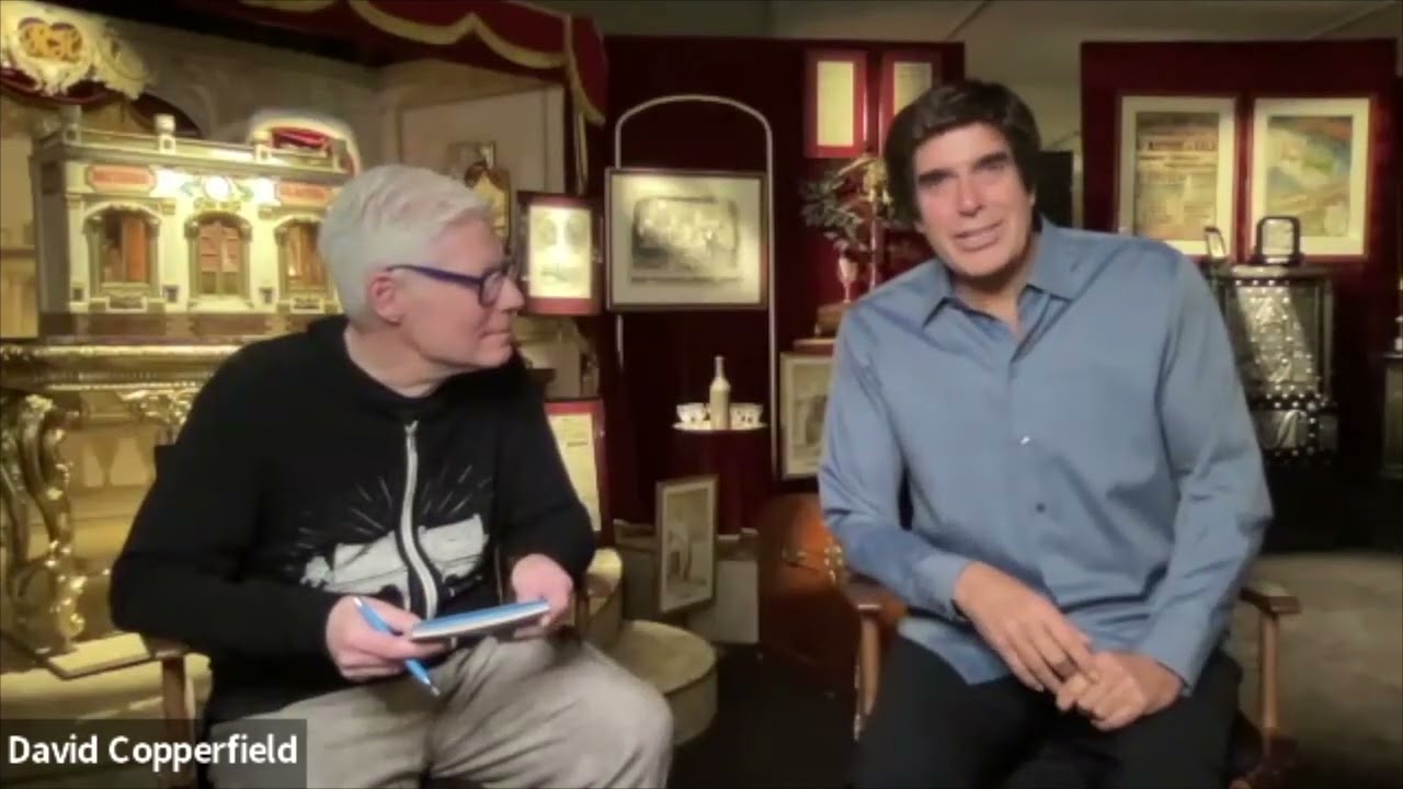 Society of American Magicians Assembly 161 interview with David Copperfield