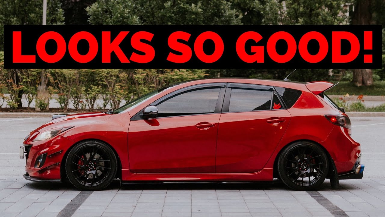 MAZDASPEED 3 INTERIOR MODS! | Steering Wheel Wrap + Carbon Fiber Interior WRAP!