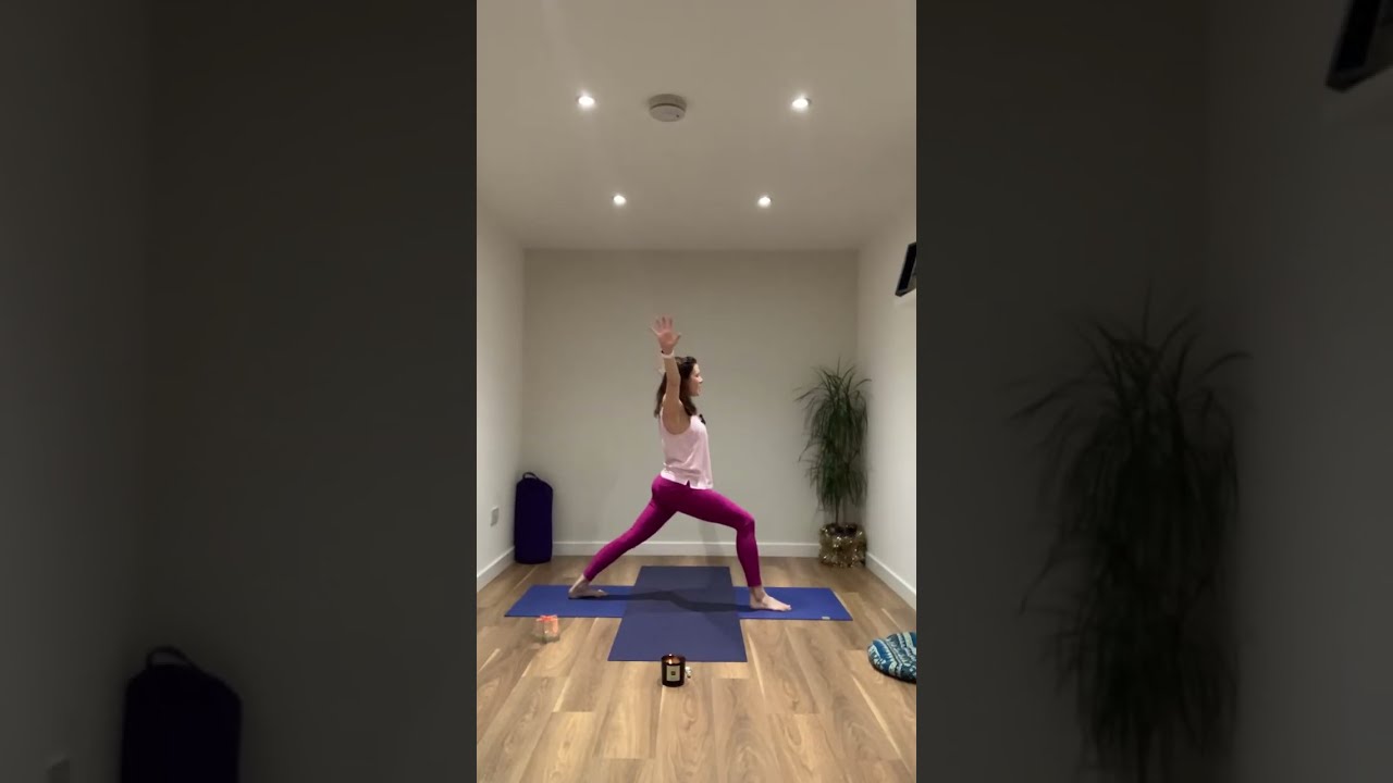 Ujjayi Breathing for Stress Relief, Sun Salutations & Tree Pose | All Levels Yoga | Yoga with Julie 