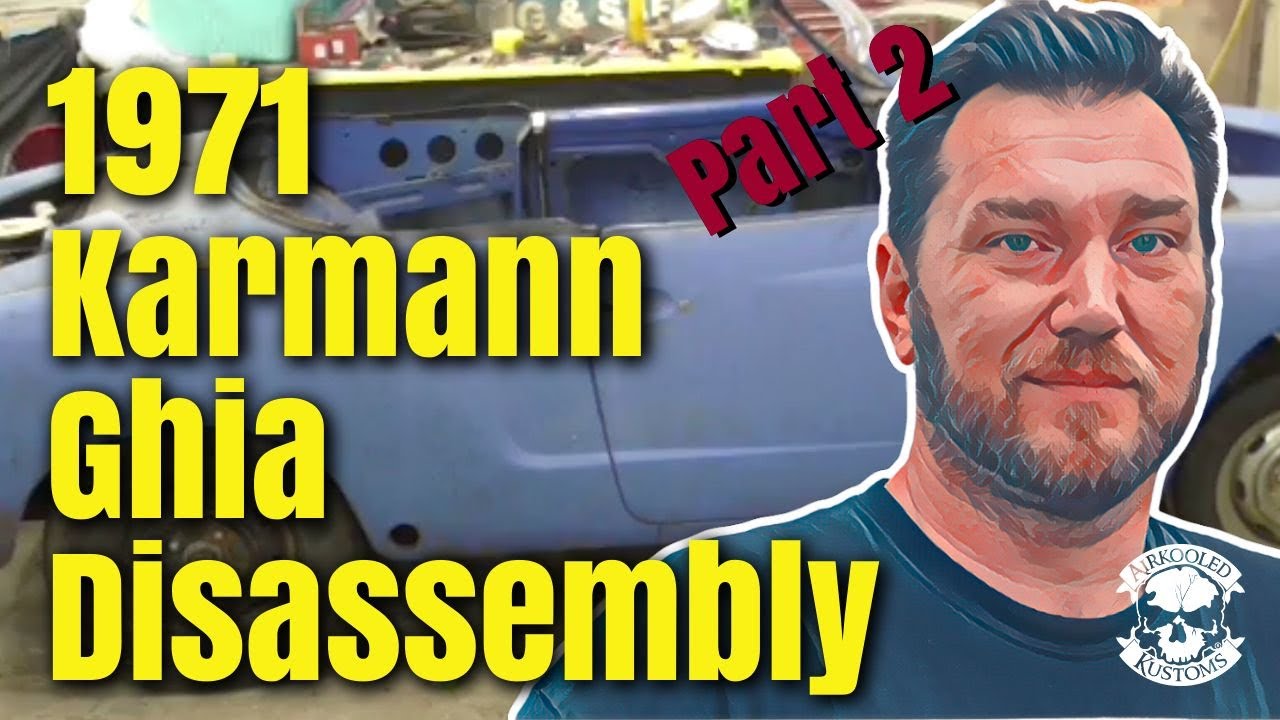 1971 Karmann Ghia Disassembly Pt 2
