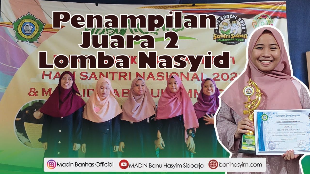 Penampilan Santri Juara 2 Lomba Nasyid