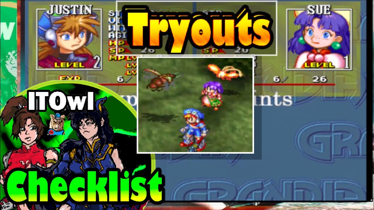 Grandia (PS1) - Trying Out ... My first steps into the Grandia verse
