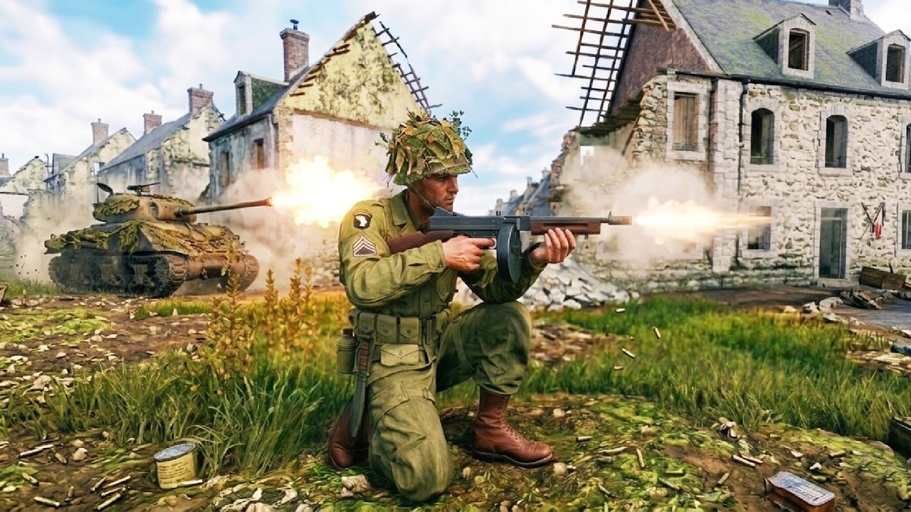 Enlisted Gameplay | Invasion of Normandy Omer – Wehrmacht vs US Army