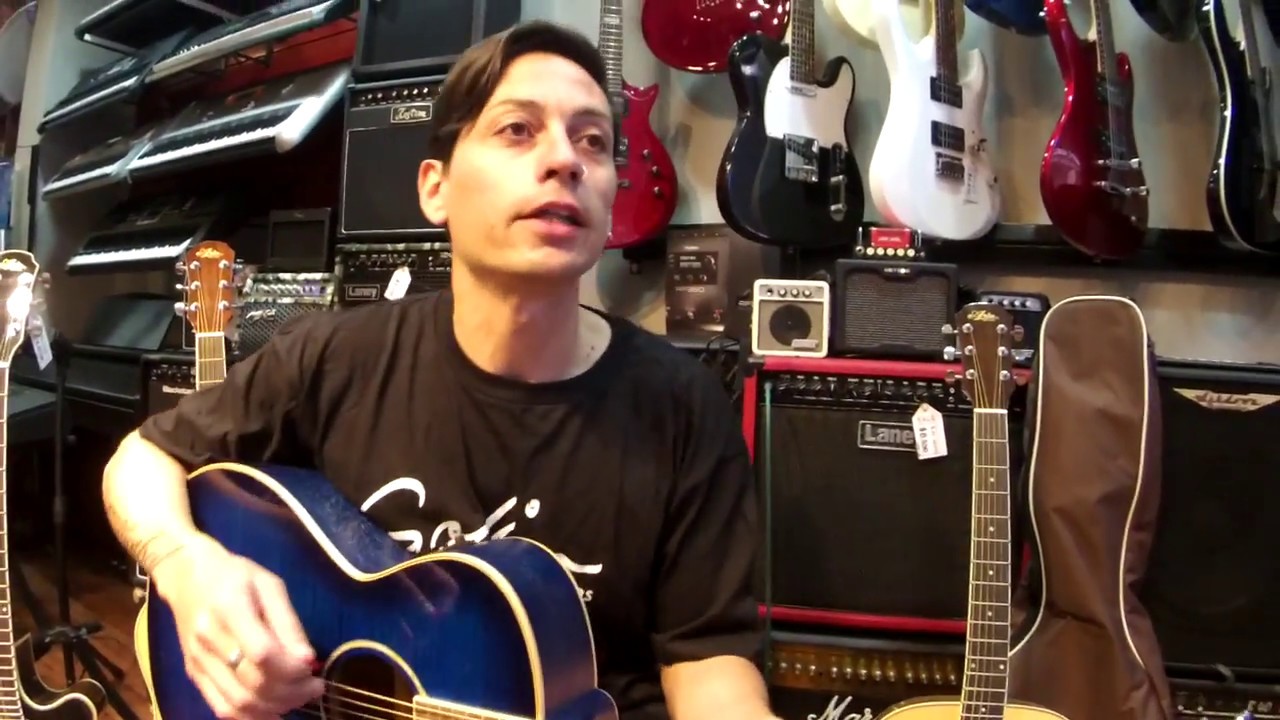 Review guitarra acustica ARIA By: La Sala Instrumentos