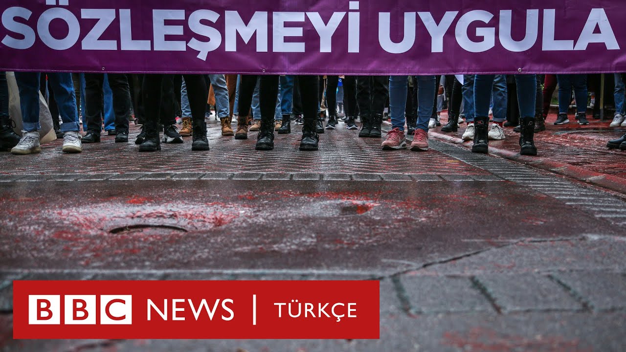 Kadın örgütlerinden Kadıköy’de protesto: ‘İstanbul Sözleşmesi bizim, vazgeçmiyoruz’