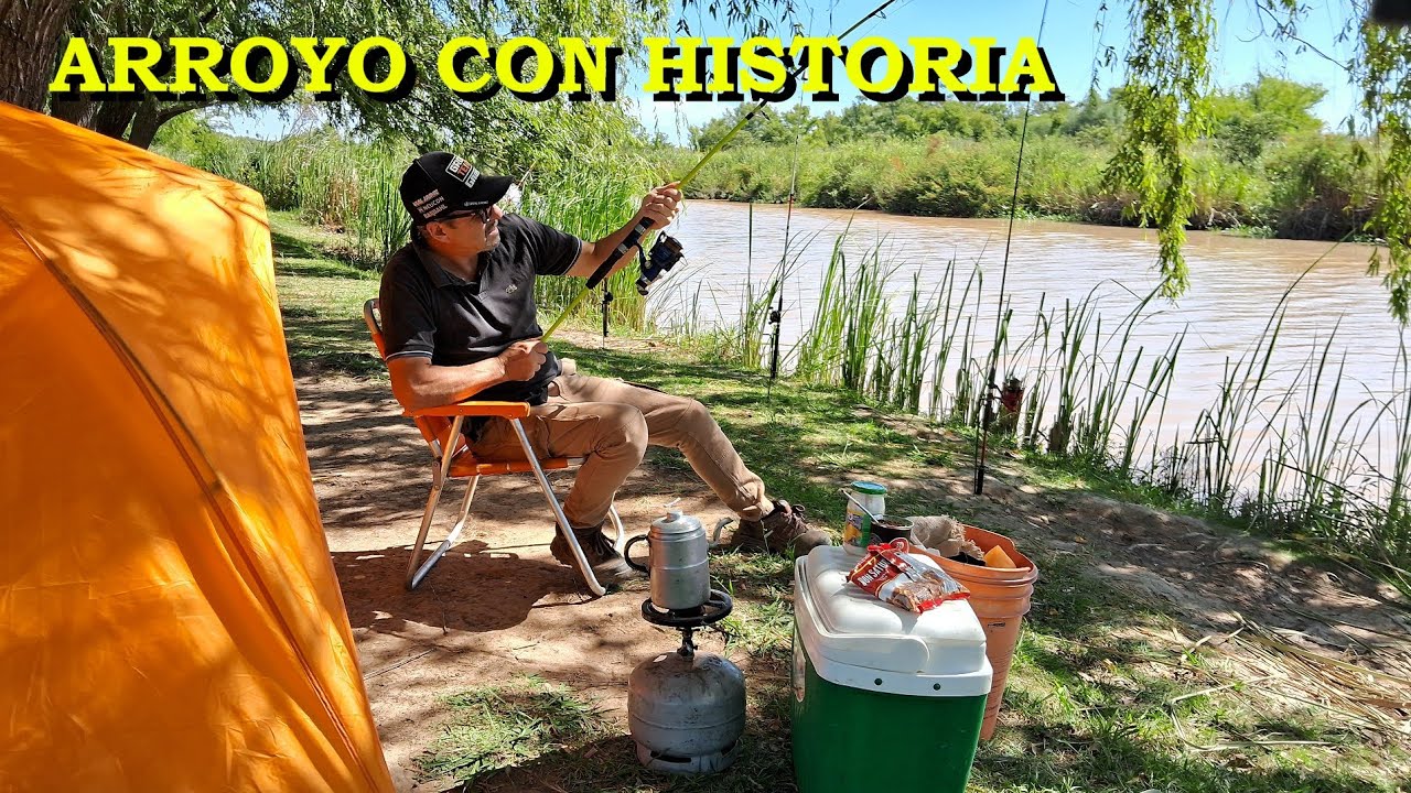 Pesca en un arroyo con historia...no esperaba lo que pasó 
