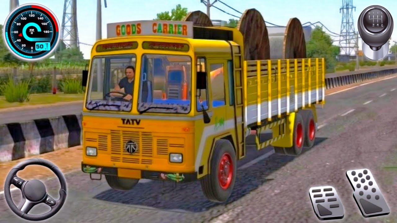 Indian Truck Driving Simulator 3D - Heavy Load Transport Mission India 2026 - Android GamePlay