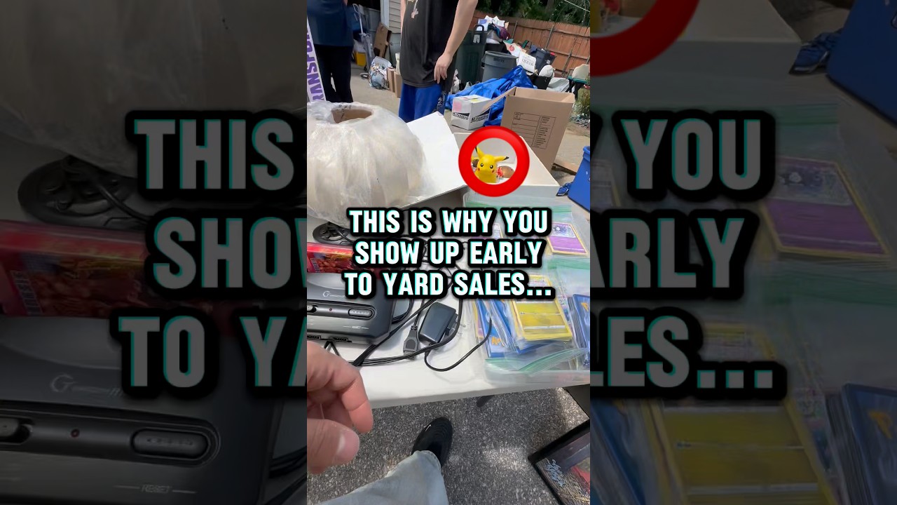 This Yard Sale Pokemon Find is Worth HUNDREDS&hellip;