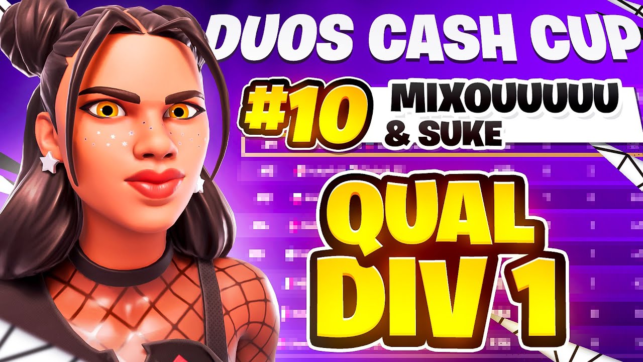 I FINISHED TOP 20 IN FNCS DIV 2 (QUAL DIV 1)👑🏆| Mixou