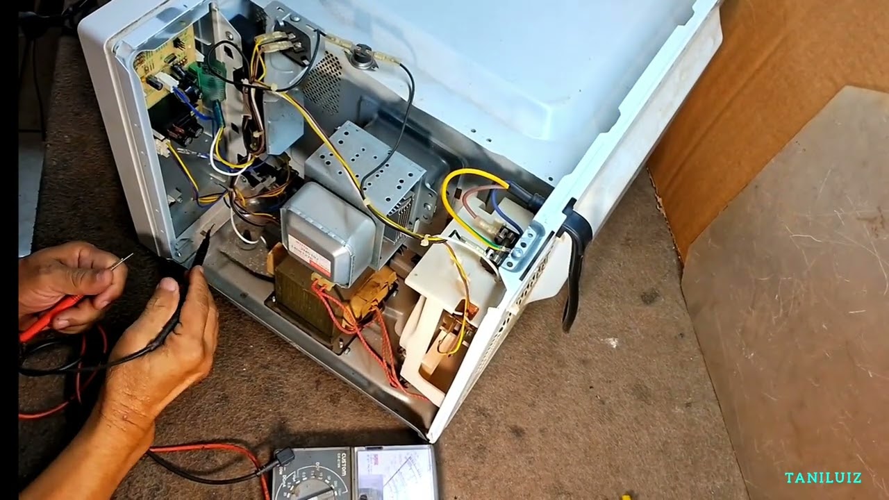 MICROONDA PANASONIC SÓ FUNCIONA O DISPLAY 