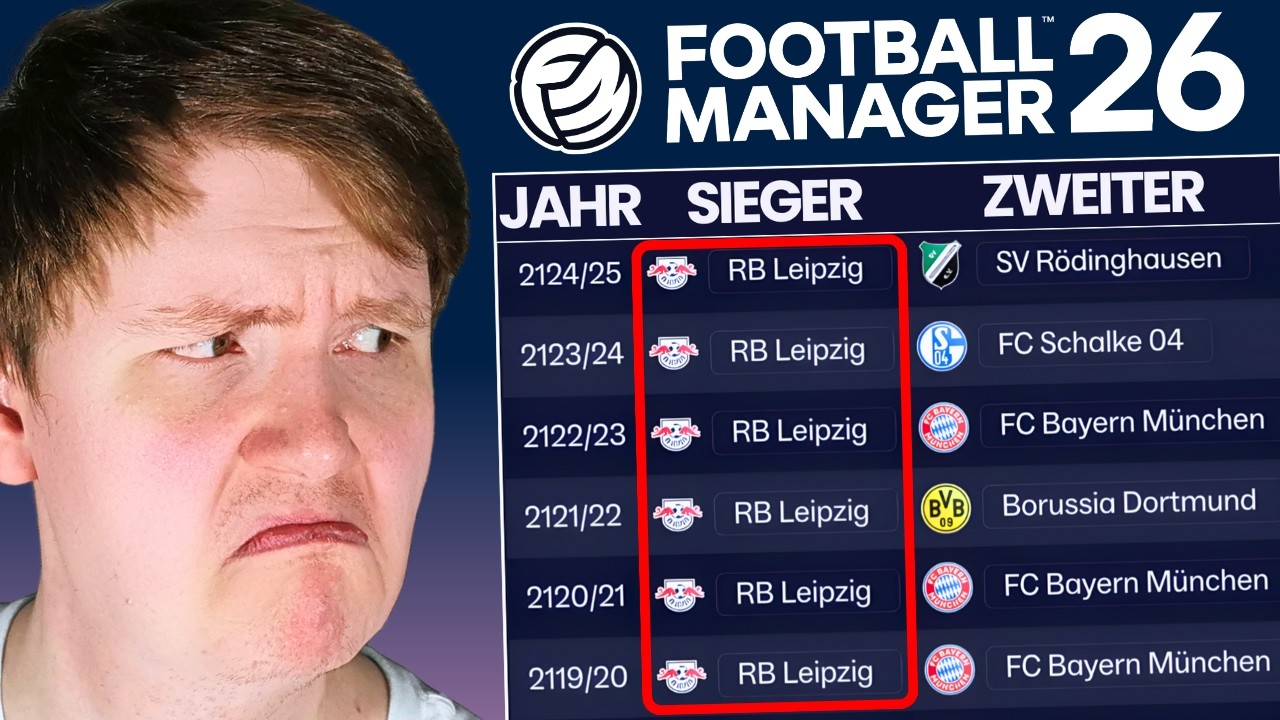 Ich habe im Football Manager 26 100 JAHRE in die ZUKUNFT simuliert