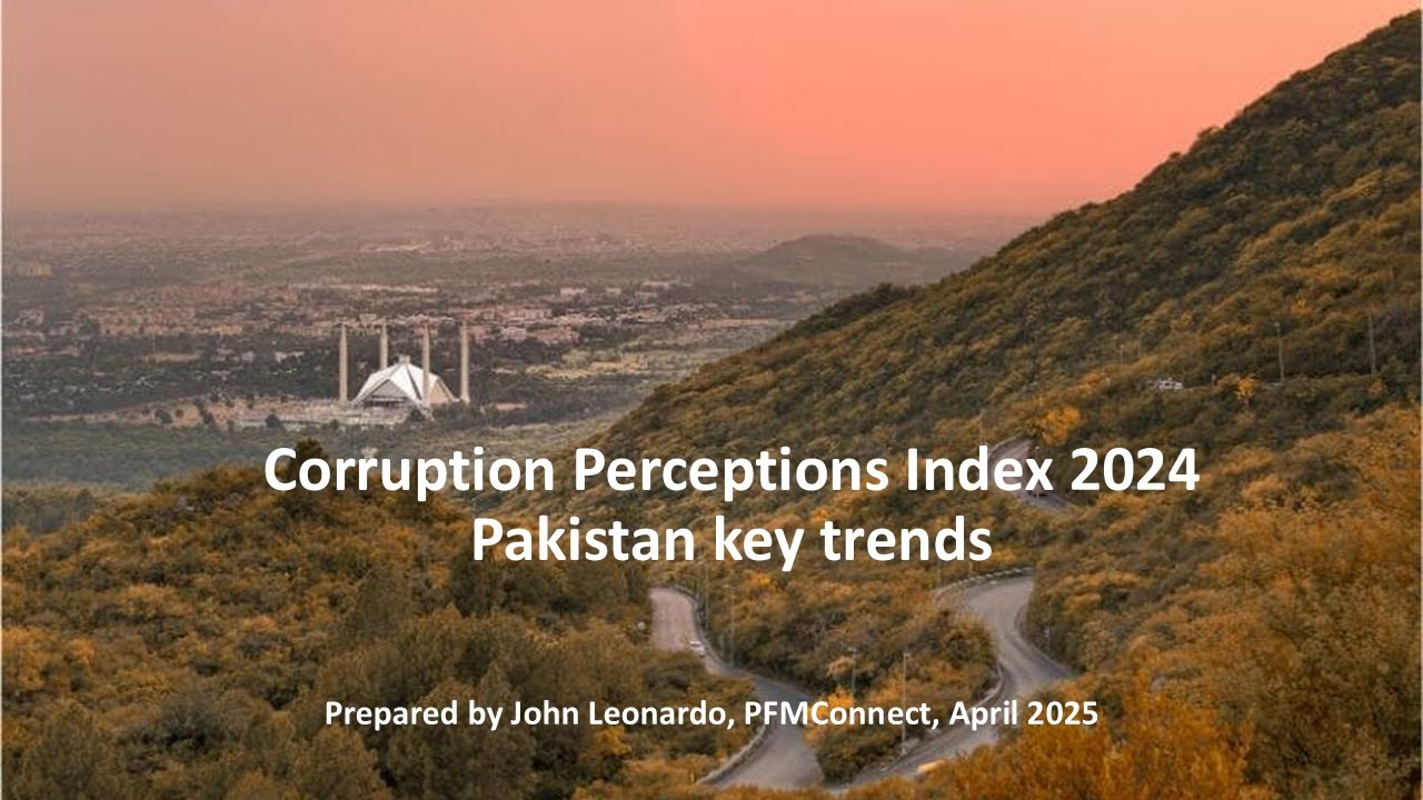Corruption Perceptions Index 2024 Pakistan key trends