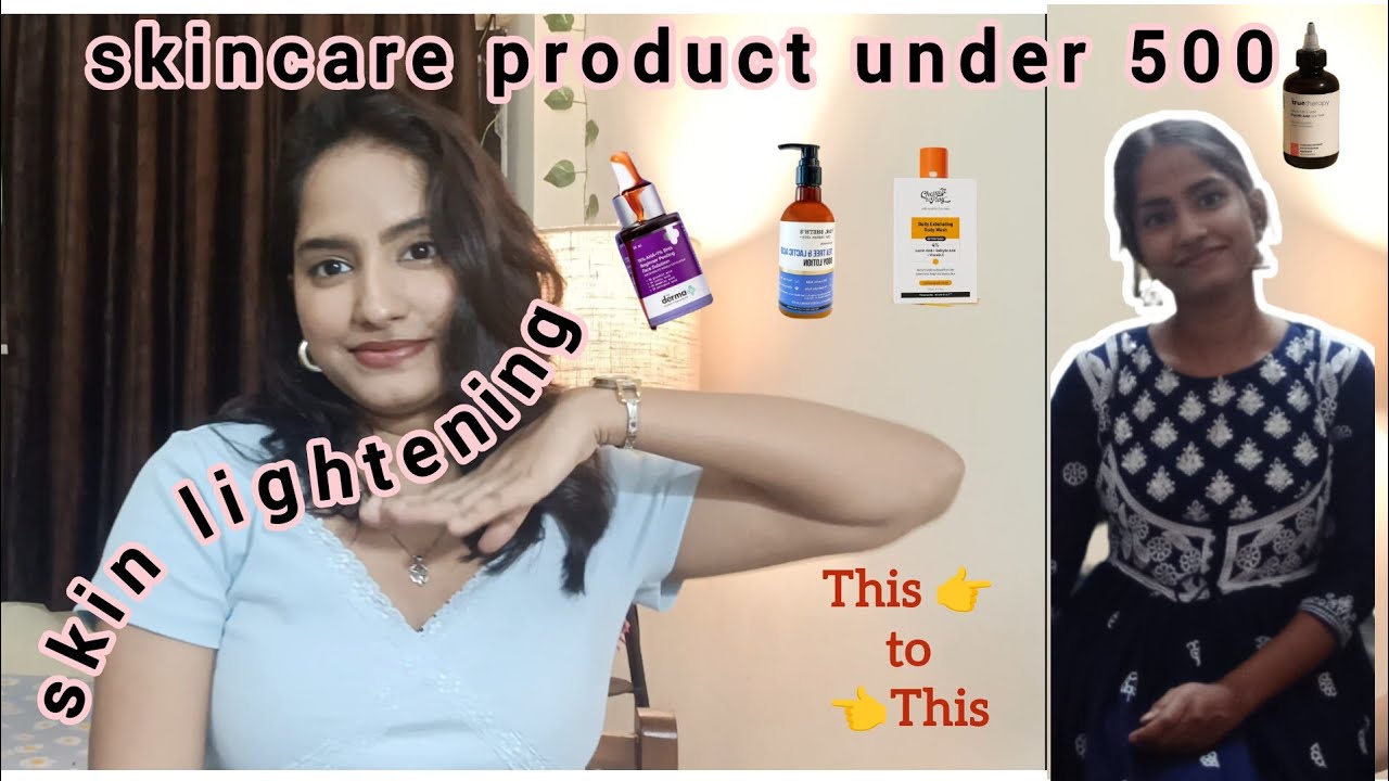 Products that treat skin Pigmentation & Tan under Rs 500  #video #skinlightening #skincare