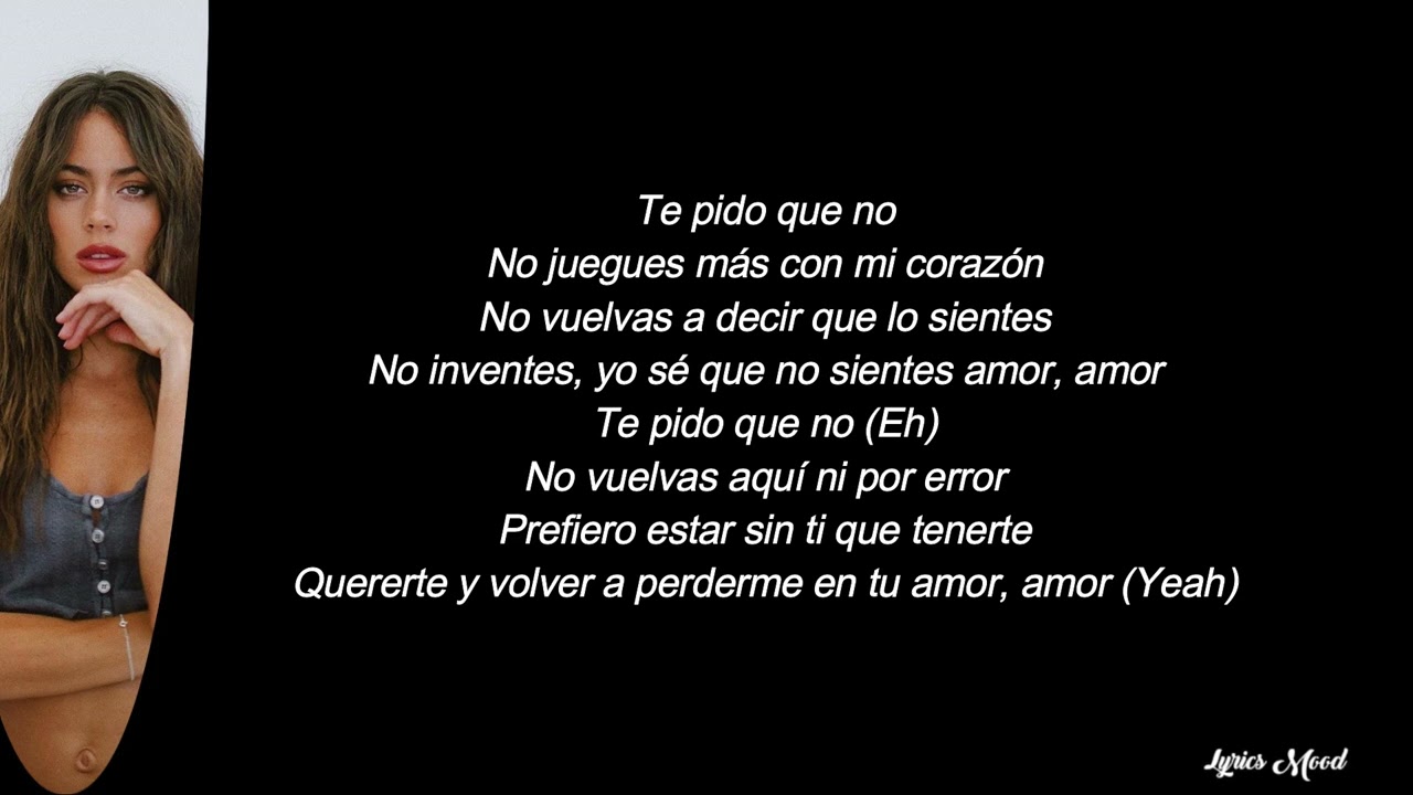 TINI - Te Pido LETRA